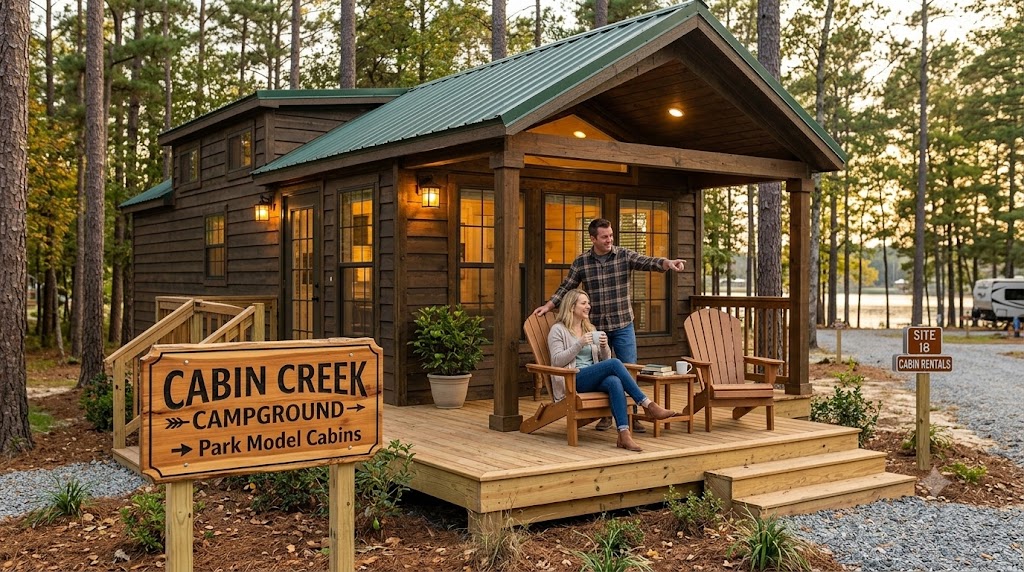 Park model cabin rental
