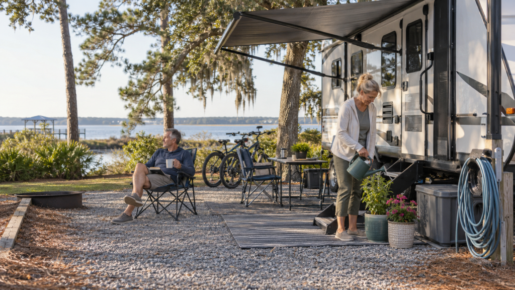 Extended stay RV living